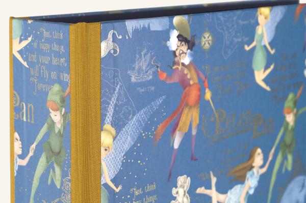 Handmade folder with gold paper
